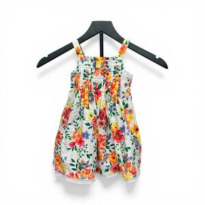 Shabby Chic Floral Spring Easter Toddler Girls Sundress Size 24M